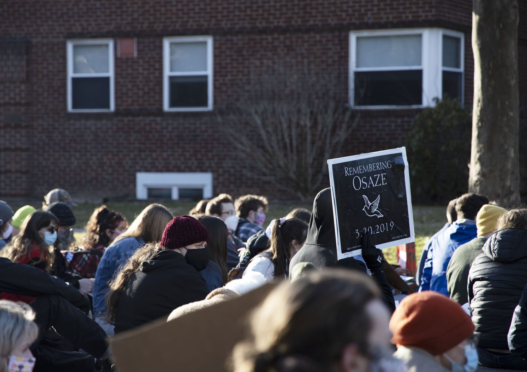 3/20 Protest: Two Years Too Late, Osagie Apartment